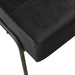 Scaun de relaxare, 65x79x87 cm, negru, catifea - WALTI WALTI