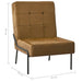Scaun de relaxare, maro, 65x79x87 cm, catifea - WALTI WALTI