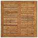 Masă de grădină pliabilă, 90x90x75 cm, lemn masiv de acacia - WALTI WALTI