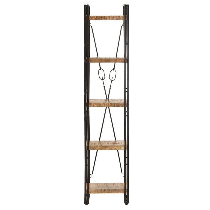Bibliotecă cu 5 rafturi, 40x30x180 cm, lemn masiv mango - WALTI WALTI