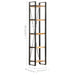 Bibliotecă cu 5 rafturi, 40x30x180 cm, lemn masiv mango - WALTI WALTI