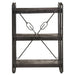 Bibliotecă cu 3 rafturi, negru, 60x30x80 cm, lemn masiv mango - WALTI WALTI