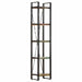 Bibliotecă cu 5 rafturi, 40x30x180 cm, lemn masiv reciclat - WALTI WALTI