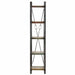 Bibliotecă cu 5 rafturi, 40x30x180 cm, lemn masiv reciclat - WALTI WALTI