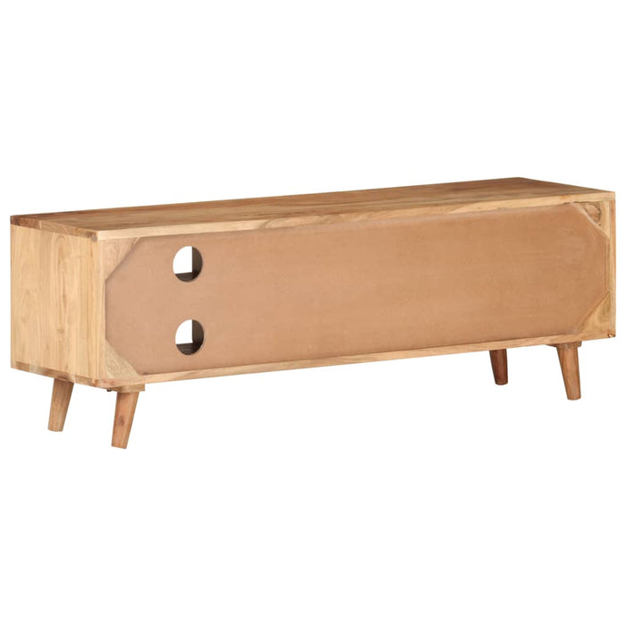 Comodă TV, 115x30x39 cm, lemn masiv de acacia - WALTI WALTI