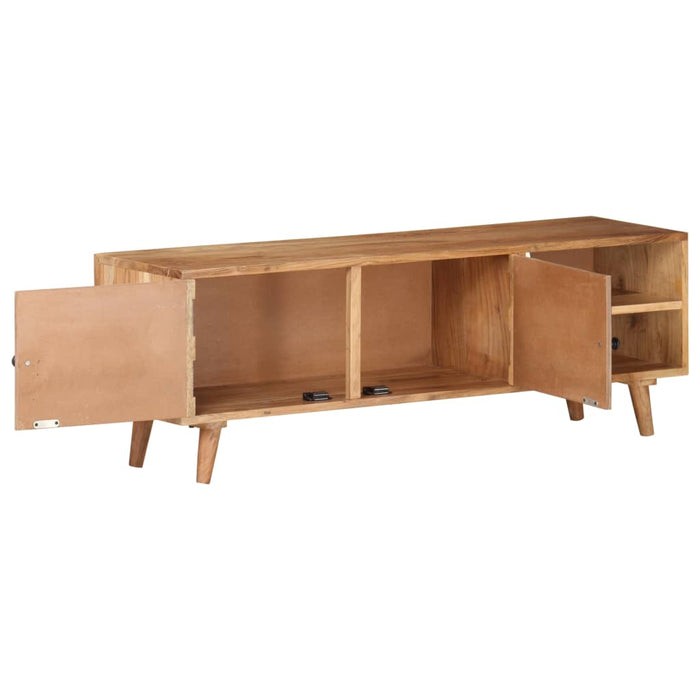 Comodă TV, 115x30x39 cm, lemn masiv de acacia - WALTI WALTI