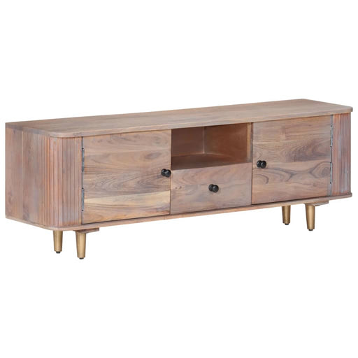 Comodă TV, 118x30x40 cm, lemn masiv de acacia - WALTI WALTI