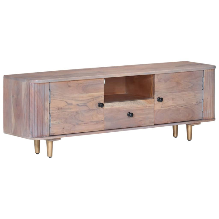 Comodă TV, 118x30x40 cm, lemn masiv de acacia - WALTI WALTI