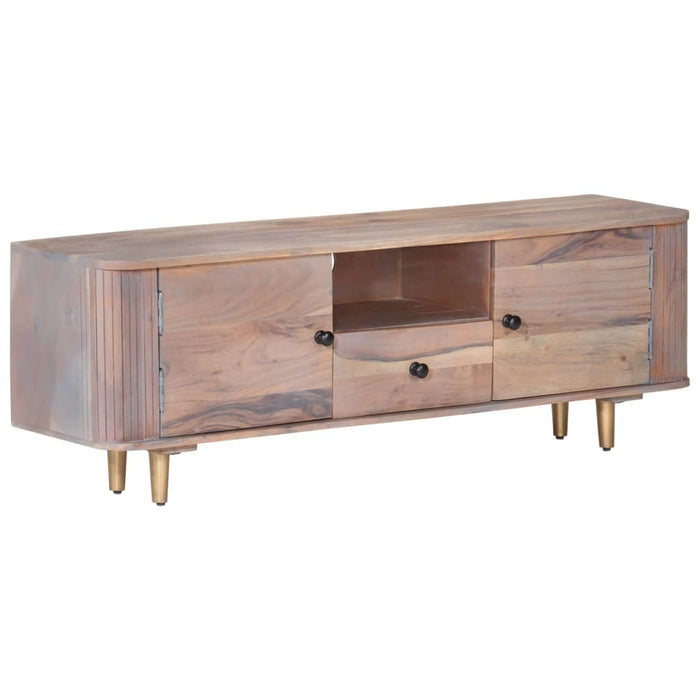 Comodă TV, 118x30x40 cm, lemn masiv de acacia - WALTI WALTI