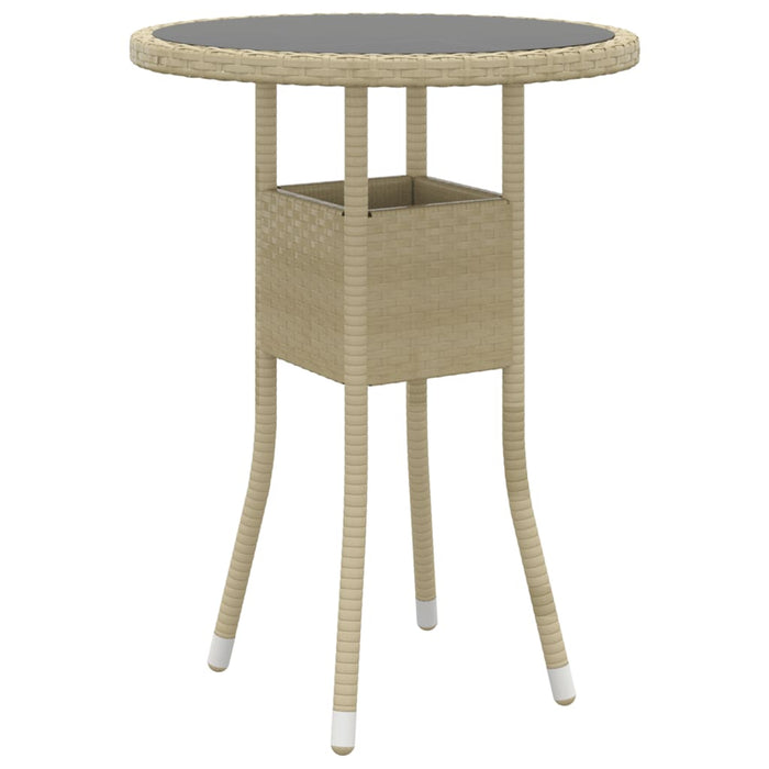 Set mobilier de grădină, 3 piese, bej, poliratan - WALTI WALTI