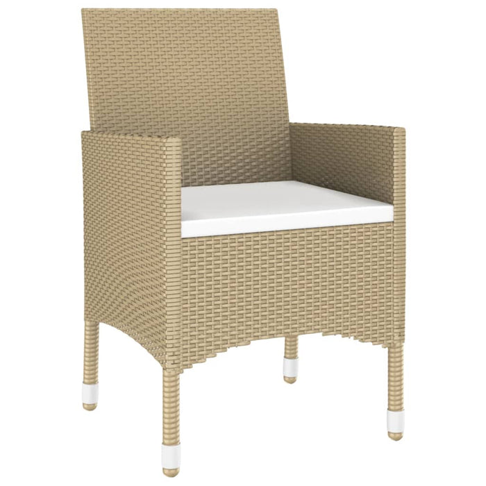 Set mobilier de grădină, 3 piese, bej, poliratan - WALTI WALTI