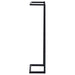 Suport de prosoape, negru, 25x20x95 cm, fier - WALTI WALTI