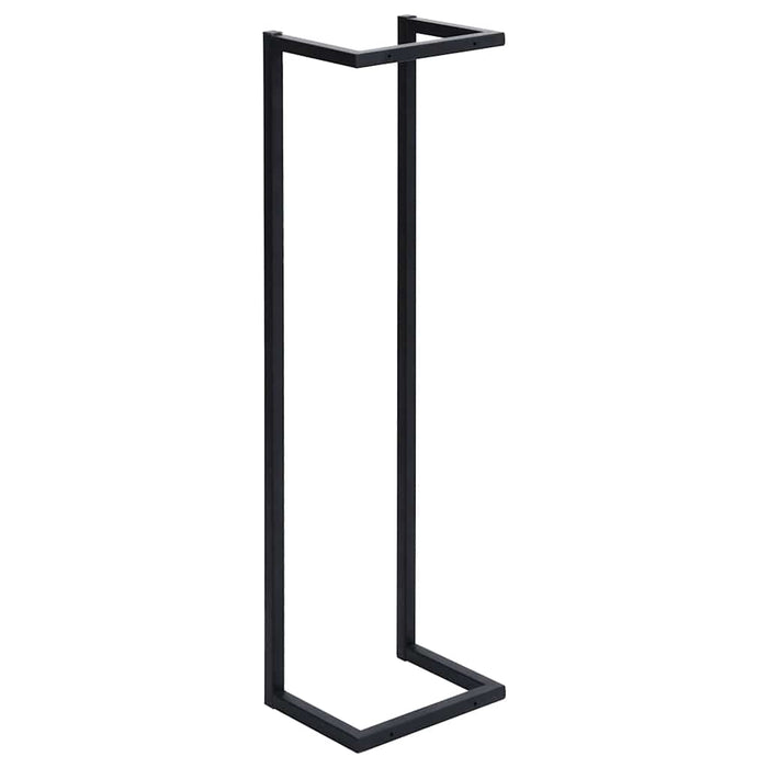 Suport de prosoape, negru, 25x20x95 cm, fier - WALTI WALTI