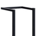 Suport de prosoape, negru, 25x20x95 cm, fier - WALTI WALTI