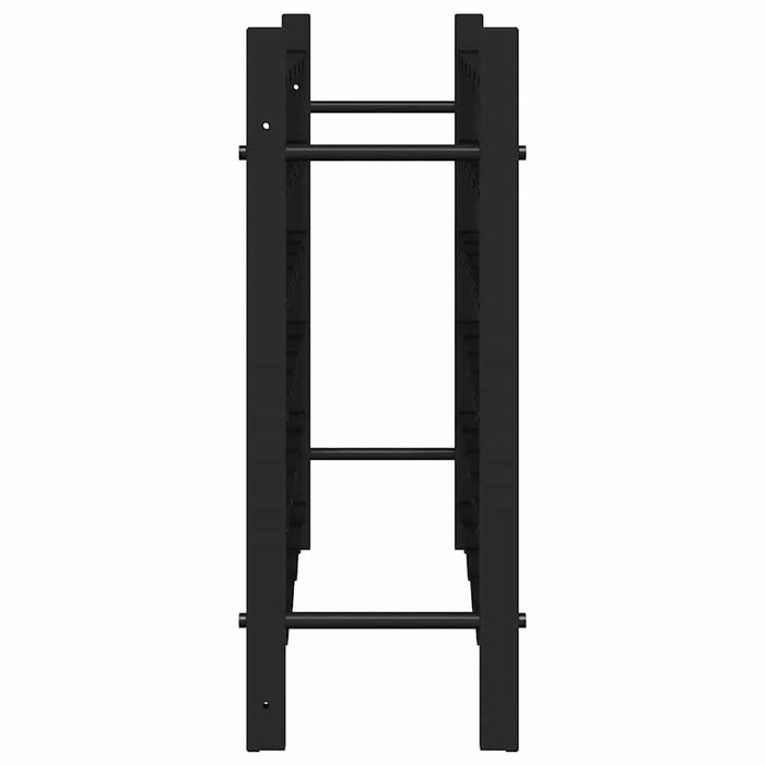 Suport sticle de vin pentru 36 de sticle, negru, fier - WALTI WALTI