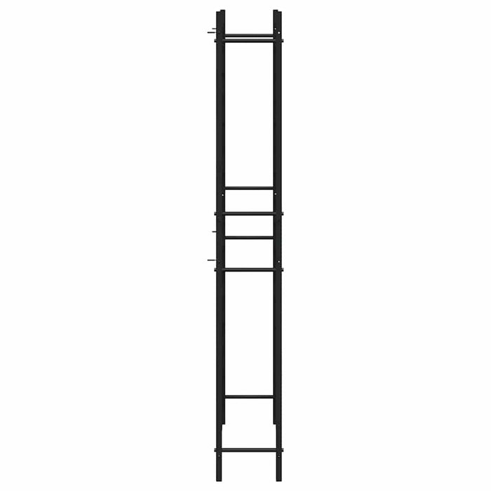 Suport de vin pentru 96 de sticle, negru, fier - WALTI WALTI
