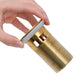 Ventil scurgere push, funcție de preaplin, auriu 6,4x6,4x9,1 cm - WALTI WALTI