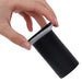 Ventil scurgere push, fără preaplin, negru 6,4x6,4x9,1 cm - WALTI WALTI