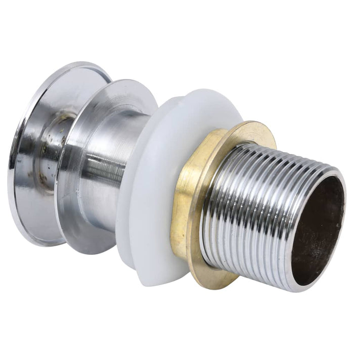 Ventil scurgere push, fără preaplin, argintiu 6,4x6,4x9,1 cm - WALTI WALTI