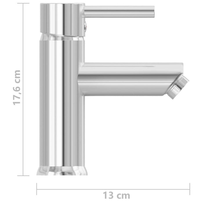 Robinet chiuvetă de baie, finisaj cromat, 130x176 mm - WALTI WALTI