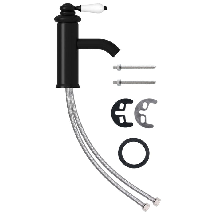 Robinet chiuvetă de baie, negru, 130x180 mm - WALTI WALTI