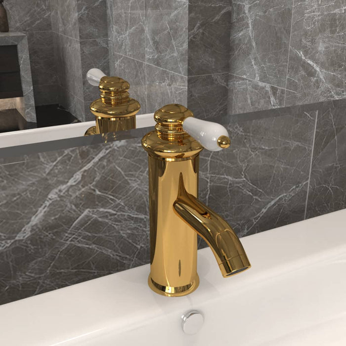 Robinet chiuvetă de baie, auriu, 130x180 mm - WALTI WALTI