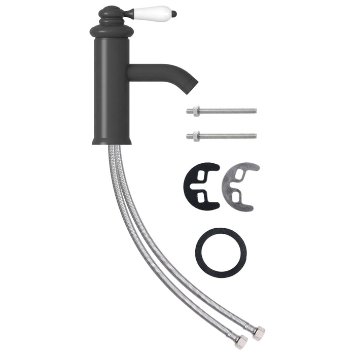 Robinet chiuvetă de baie, gri, 130x180 mm - WALTI WALTI