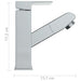 Robinet chiuvetă baie retractabil, finisaj cromat, 157x172 mm - WALTI WALTI