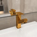 Robinet chiuvetă de baie retractabil, auriu, 157x172 mm - WALTI WALTI