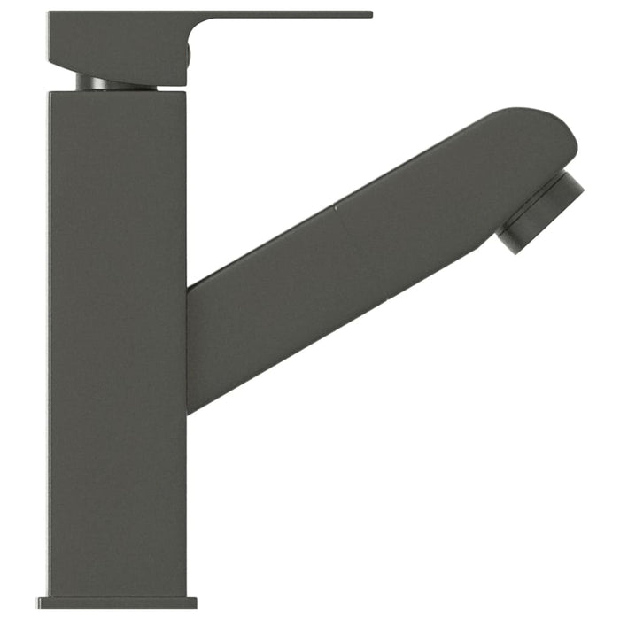 Robinet chiuvetă de baie retractabil, gri, 157x172 mm - WALTI WALTI
