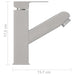 Robinet chiuvetă de baie retractabil, argintiu, 157x172 mm - WALTI WALTI