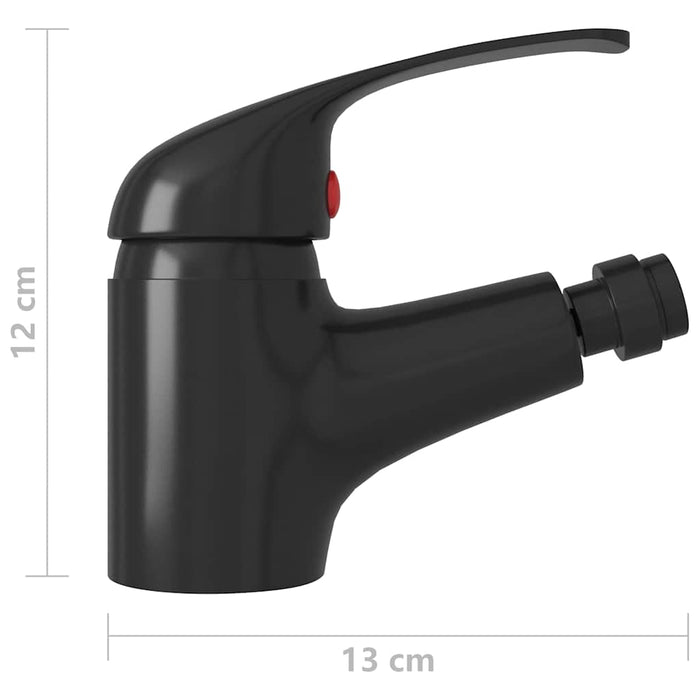Baterie mixer pentru bideu baie, negru, 13x12 cm - WALTI WALTI