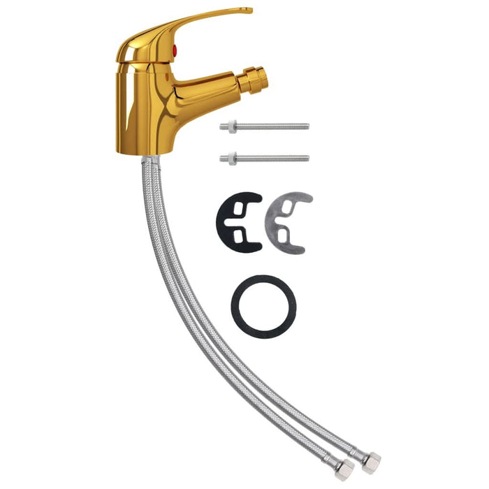 Baterie mixer pentru bideu baie, auriu, 13x12 cm - WALTI WALTI