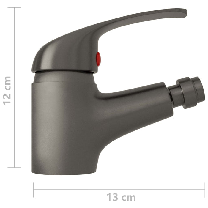 Baterie mixer pentru bideu baie, gri, 13x12 cm - WALTI WALTI