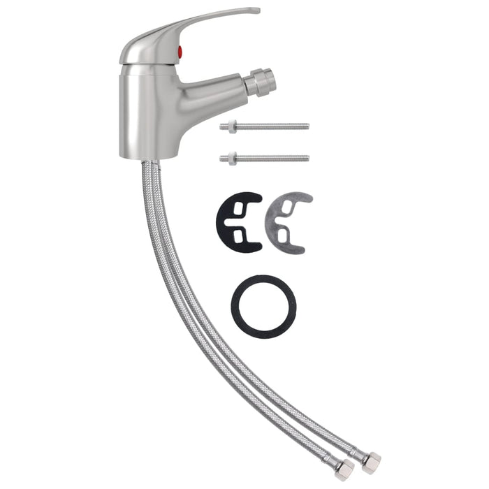 Baterie mixer pentru bideu baie, argintiu, 13x12 cm WALTI