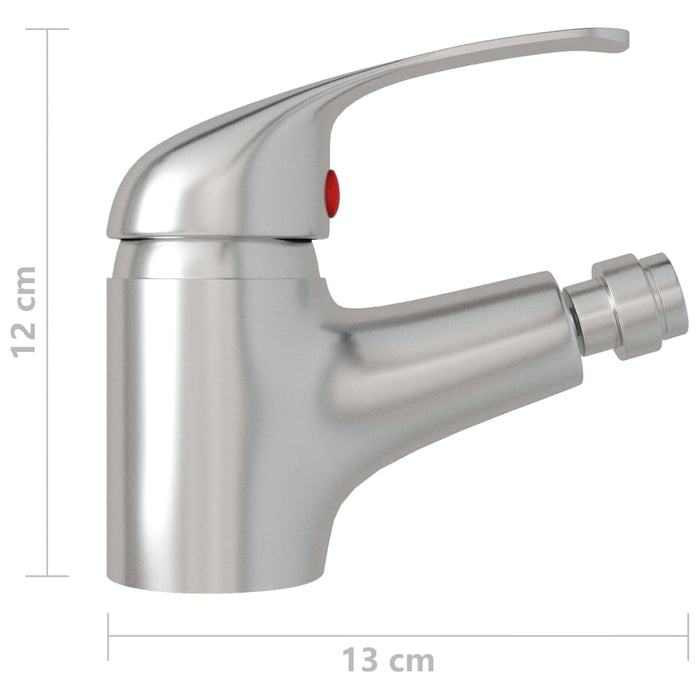 Baterie mixer pentru bideu baie, argintiu, 13x12 cm WALTI