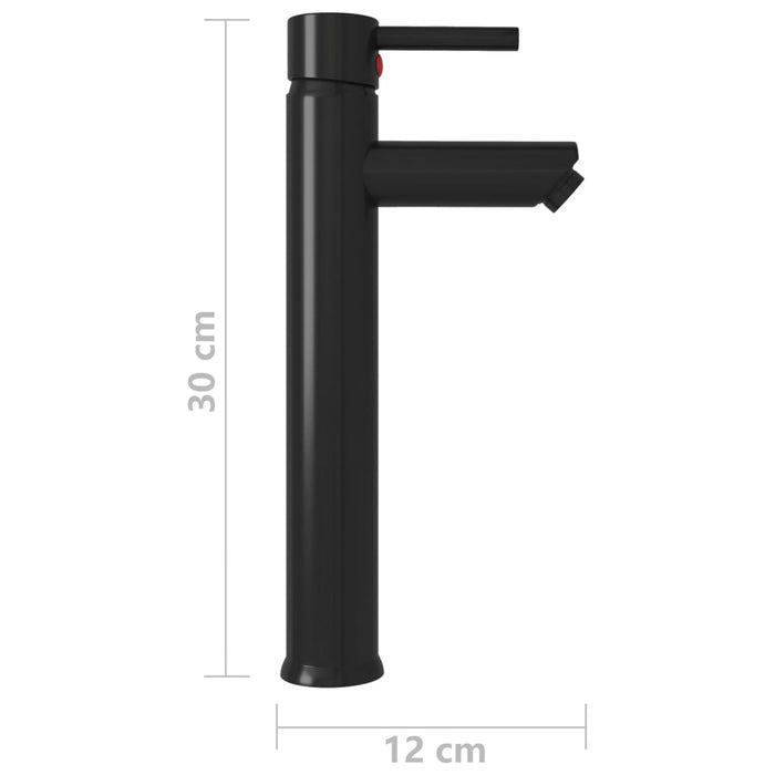 Baterie mixer de baie, negru, 12x30 cm - WALTI WALTI