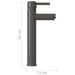 Baterie mixer de baie, gri, 12x30 cm - WALTI WALTI