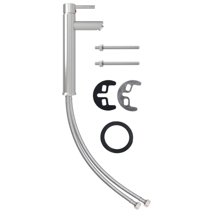 Baterie mixer de baie, argintiu, 12x30 cm - WALTI WALTI