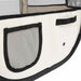 Țarc câini pliabil cu sac de transport, albastru, 125x125x61 cm - WALTI WALTI