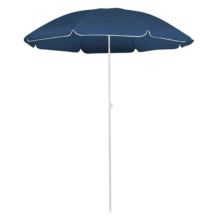 Umbrelă de soare de grădină, stâlp din oțel, albastru, 180 cm WALTI