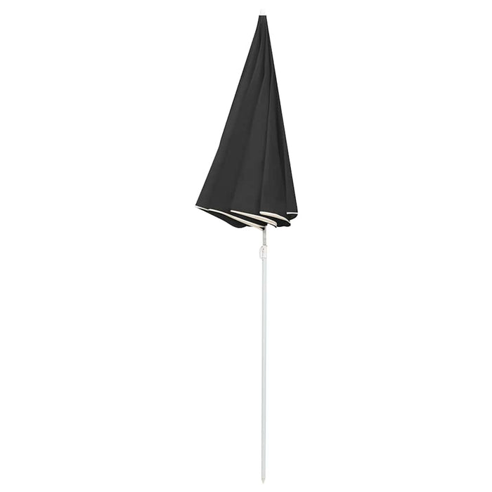 Umbrelă de soare de grădină, stâlp din oțel, antracit, 180 cm WALTI