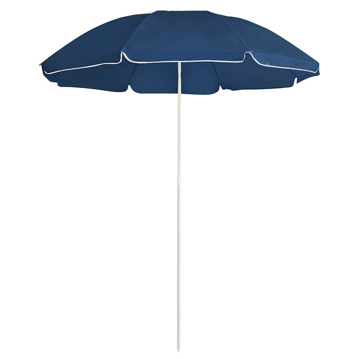 Umbrelă de soare de grădină, stâlp din oțel, albastru, 180 cm WALTI