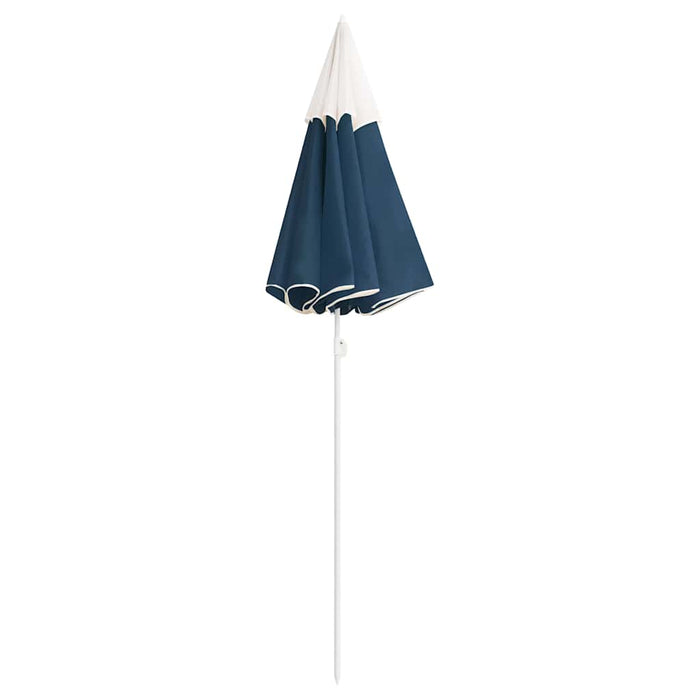 Umbrelă de soare de grădină, stâlp din oțel, albastru, 180 cm WALTI