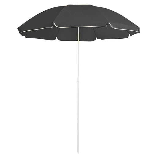 Umbrelă de soare de grădină, stâlp din oțel, antracit, 180 cm - WALTI WALTI