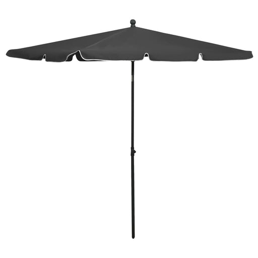 Umbrelă de grădină cu stâlp, antracit, 210x140 cm - WALTI WALTI