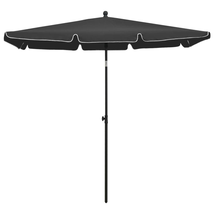 Umbrelă de grădină cu stâlp, antracit, 210x140 cm - WALTI WALTI