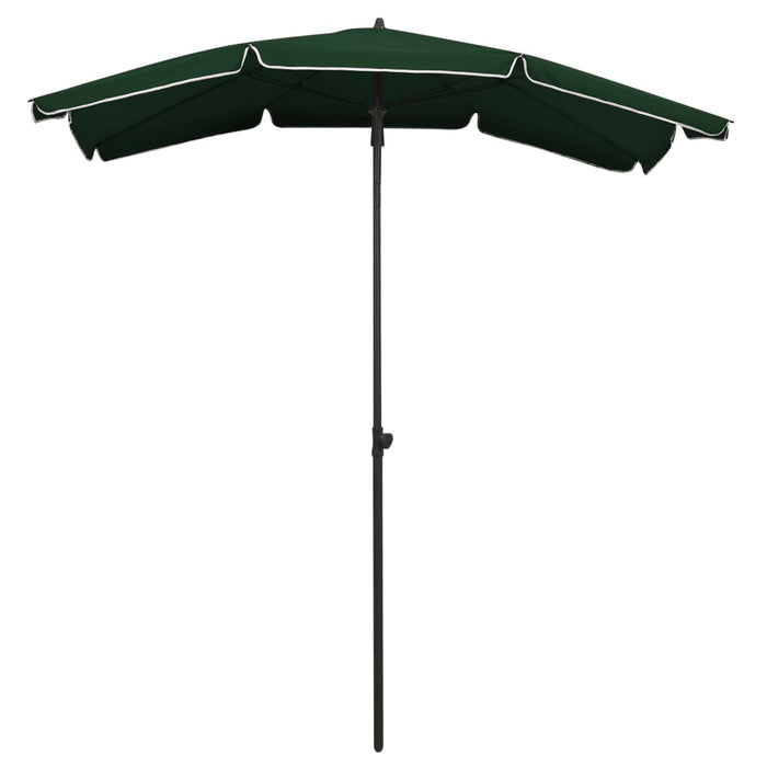Umbrelă de grădină cu stâlp, verde, 200x130 cm - WALTI WALTI