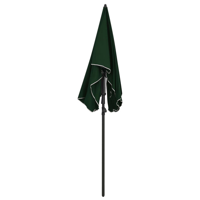 Umbrelă de grădină cu stâlp, verde, 200x130 cm - WALTI WALTI