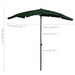 Umbrelă de grădină cu stâlp, verde, 200x130 cm - WALTI WALTI